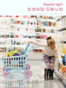 高档儿童玩具女孩购物车玩具过家家小推车仿真超市购物车岁2-3-5