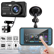 Car Video Recorder Dash Cam Dual Lens HD 1080P Auto Digital