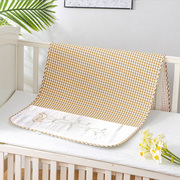 新生婴儿童竹纤维夏季苎麻软凉席宝宝可用夏天幼儿园床单吸汗