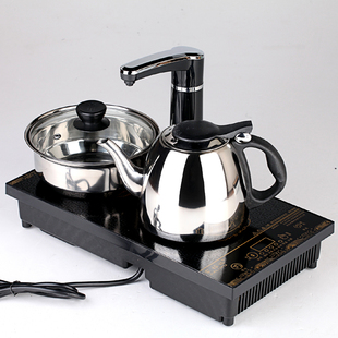电磁炉烧水壶电茶炉自动上水功夫F茶具茶盘配件三合一平板烧