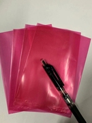 粉红色防静电PE平口袋20*25cm特加厚电子产品包装袋 主板元器件袋