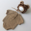 毛衣婴儿摄影服装儿童拍照造型衣服饰宝宝动物造狮子338针织