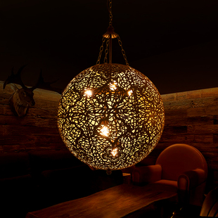 东南亚泰式创意餐厅吊灯新疆漫咖啡摩洛哥民宿酒吧饭店卡座吧台灯