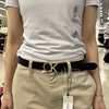Calvin Klein CK女士时尚简约休闲商务大logo皮带裤腰带