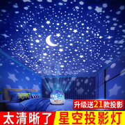 星空投影仪小夜灯儿童满天星星光女孩，房间卧室顶，梦幻氛围睡眠床头