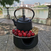 日本铁壶煮茶壶电磁炉烧水壶，南部铁壶防烫茶具，套装家用简约煮茶器