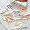 新生儿包被包巾初生婴儿产房带帽抱被单层纯棉，包裹巾宝宝夏季薄款