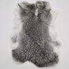 兔皮整张兔毛皮獭兔毛手工，制作手拿包包，袖口护膝内胆兔毛皮料