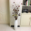 天然干枝干树枝装饰陶瓷客厅落地干花瓶玄关居家龙柳插花艺术摆件