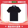 香港直邮tommyhilfiger汤米希尔，费格男士舒适衬衫，黑色领口蓝领