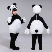 大熊猫舞蹈服熊宝宝演出服套装，幼儿男女卡通动物，服装小熊猫表演服
