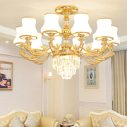 网红吊灯客厅餐厅现代简约欧式水晶灯饰卧室家用大厅灯具奢华大气