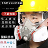 防毒面具喷漆化工工业粉尘呼吸普达，打农药毒气体，油烟防护全脸面罩