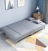 沙发小户型客厅出租房用多功能沙发床折叠两用布艺懒人简易小沙发