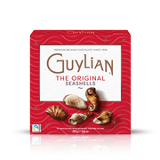 进口比利时guylian吉利莲，榛子海马造型，巧克力250g年货节礼盒