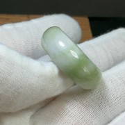 独山玉戒指指环可做锁骨吊坠挂件内径19.8mm