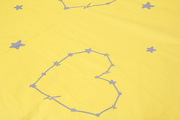 定制圆床四件套纯棉斜纹黄色描述真心干净亮堂好花色圆被罩圆床笠