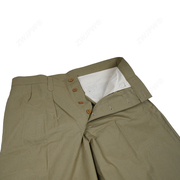中式高阶草绿裤子（复刻影视道具）
