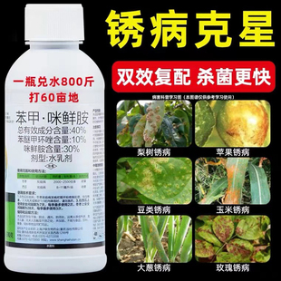 梨树锈病专用药玉米大葱大蒜，豆角花椒树小麦，咪鲜胺农药杀菌剂农用