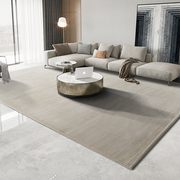 纯色地毯客厅灰色现代简约北欧风格沙发茶几垫家用卧室新中式短毛