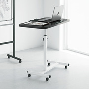 便携移动小桌子笔记本电脑桌床，边桌可升降360度旋转桌面创意简约