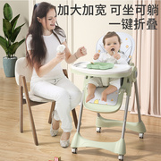 宝宝餐椅儿童餐桌椅家用婴儿，吃饭座椅宝宝椅可折叠多功能专用便携