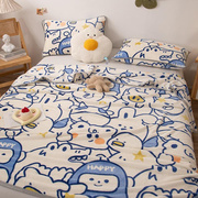 睡午觉毯子沙发上用的小毯子毛毯加厚便携式沙发盖毯轻奢高级
