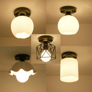 LED吊灯吸顶灯现代轻奢简约创意走廊过道壁灯卧室床头灯