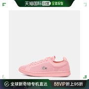 韩国直邮Lacoste 帆布鞋 LACOSTE/女/皮克/745/Sfa/運動鞋/粉紅色