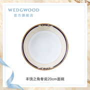 WEDGWOOD威基伍德丰饶之角20cm面碗骨瓷碗单个汤碗欧式餐具餐碗