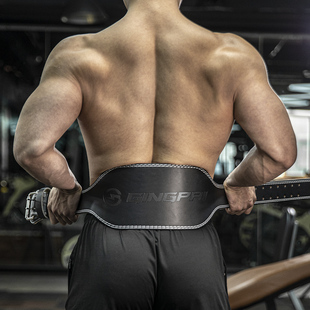 gingpai健身护腰带男女专业运动器械训练束腰，深蹲硬拉力量举负重