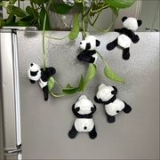 熊猫爱游瑜伽冰箱贴磁贴立体四川周边成都旅游纪念品文创礼物