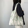 小清新花朵刺绣背心帆布包包女春夏大容量上班通勤学生手提袋