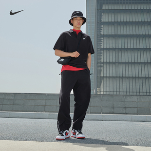 Nike耐克男子翻领T恤夏季POLO纯棉开衩运动时尚柔软CJ4457