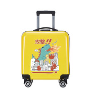 20寸儿童拉杆箱子密码登机旅行李箱子万向轮男女孩小学生卡通恐龙