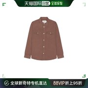 香港直邮潮奢 Frame Denim 男士 时尚牛仔布衬衫 LHFDS317