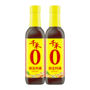 千禾葱姜料酒500ml瓶装，零添加去腥黄酒酿造去腥炒菜家用厨房调味