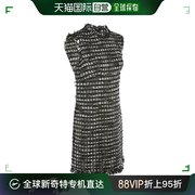 香港直邮BOUTIQUE MOSCHINO 女士黑色圆领无袖连衣裙 RJ5411-1116