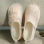 月子鞋秋季包跟厚底防滑室内孕妇鞋子夏季薄款可爱软底透气产妇鞋