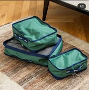 防水卡通衣服鞋子被子收纳袋，旅行箱内胆包整理(包整理)袋一套三个