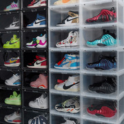 aj鞋盒透明鞋柜收藏鞋子篮球鞋展示盒防氧化盒子，亚克力球鞋收纳盒