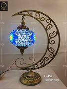 土耳其经典月牙款台灯复古浪漫卧室咖啡厅圣诞波西米亚台灯