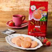 草莓季限定(季限定)日本tohato桃哈多salty草莓味曲奇饼干零食8枚