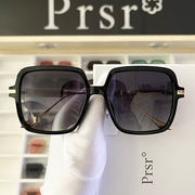 帕莎大框女士粉红潮流时尚，偏光黑色太阳镜，防紫外线显瘦墨镜ps1044