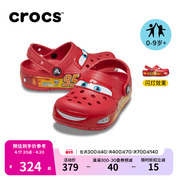 crocs卡骆驰儿童闪电麦昆卡，骆班洞洞鞋男孩女孩拖鞋沙滩鞋209382