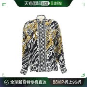 香港直邮Versace Jeans 徽标长袖衬衫 73HAL2B1NS175
