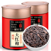 飘香韵 特级大红袍茶叶 新茶肉桂岩茶浓香型乌龙茶160g