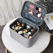定型化妆包大j容量化妆箱，产品示范工具箱，便携旅行包订制logo