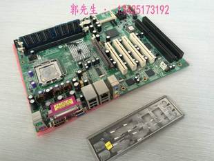台湾 广积 工控机主板 MB865F-R MB865-R 双网口 带ISA槽 4个PCI