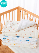 婴儿床垫秋冬宝宝拼接床床垫褥子加厚儿童单人幼儿园垫被午睡垫子